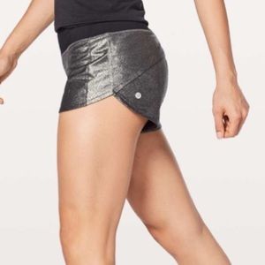 Lulu lemon gun metal shorts
